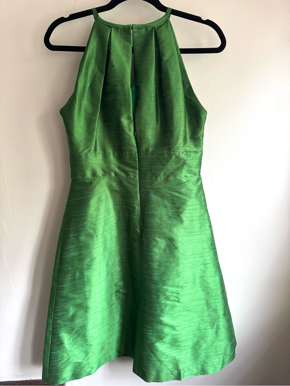 Alfred Sung Women’s' Emerald Green Fit-and-Flare Dress - Picture 6 of 8